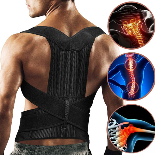 Adjustable Posture Corrector-Low Back Support & Shoulder Brace Belt